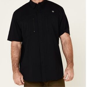 NWT Ariat Men’s Tek Solid Western Shirt Size XL